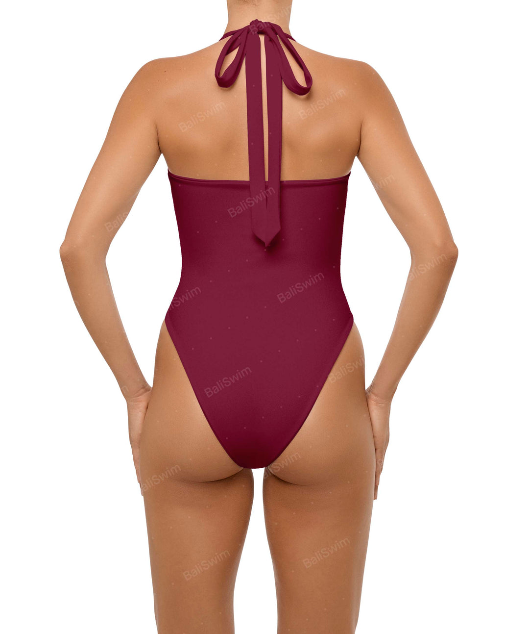 BSWS-S65 High Neck Keyhole One Piece