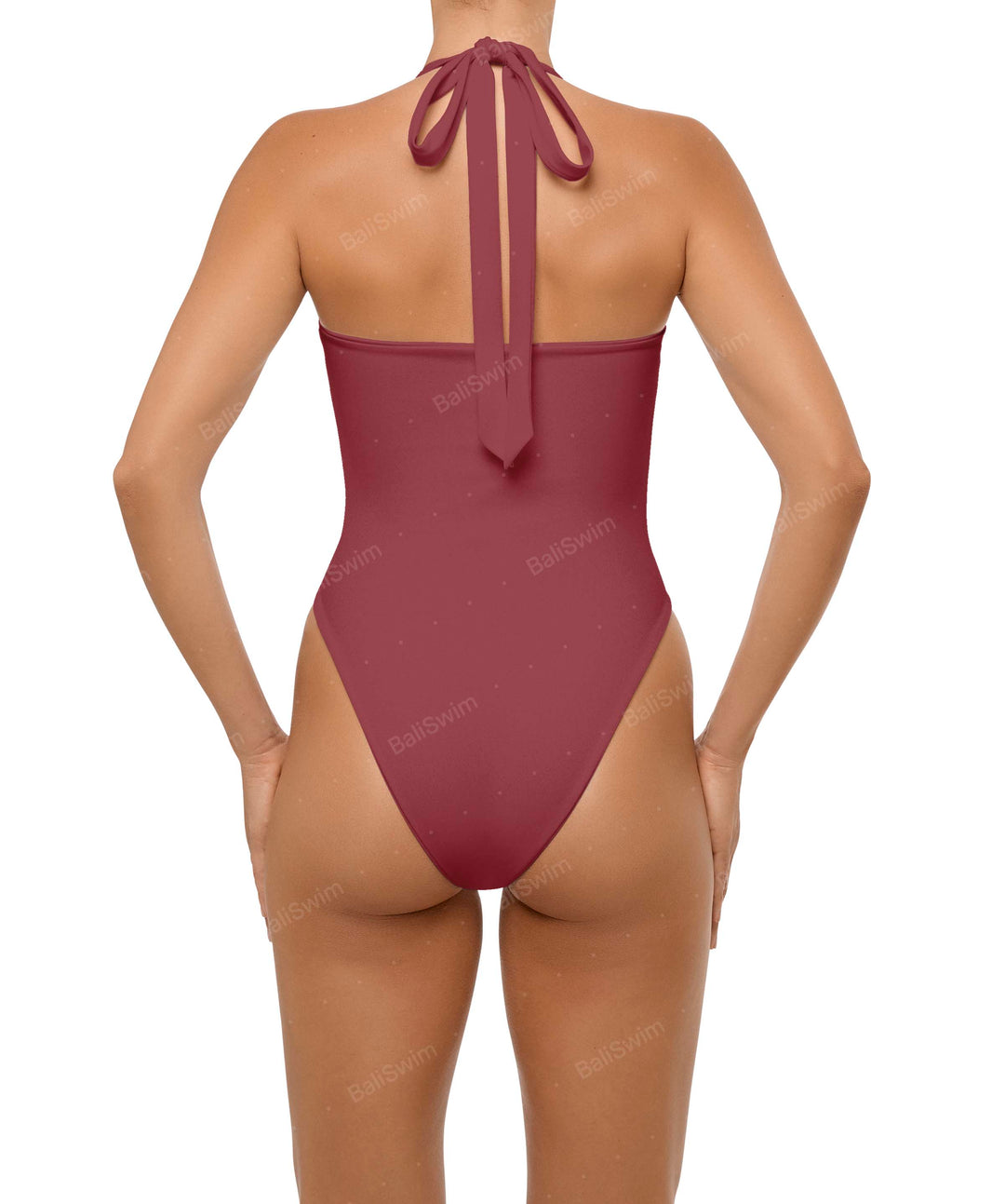 BSWS-S65 High Neck Keyhole One Piece