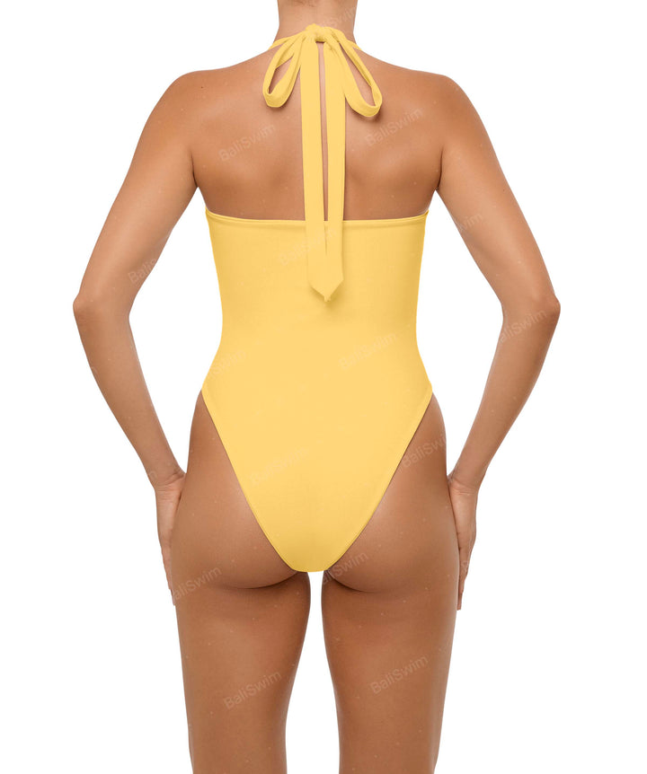 BSWS-S65 High Neck Keyhole One Piece