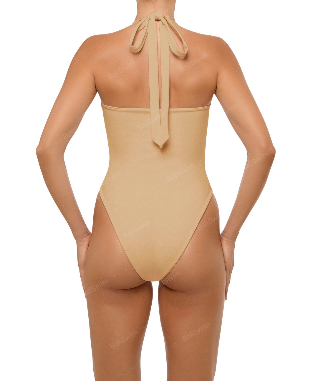 BSWS-S65 High Neck Keyhole One Piece