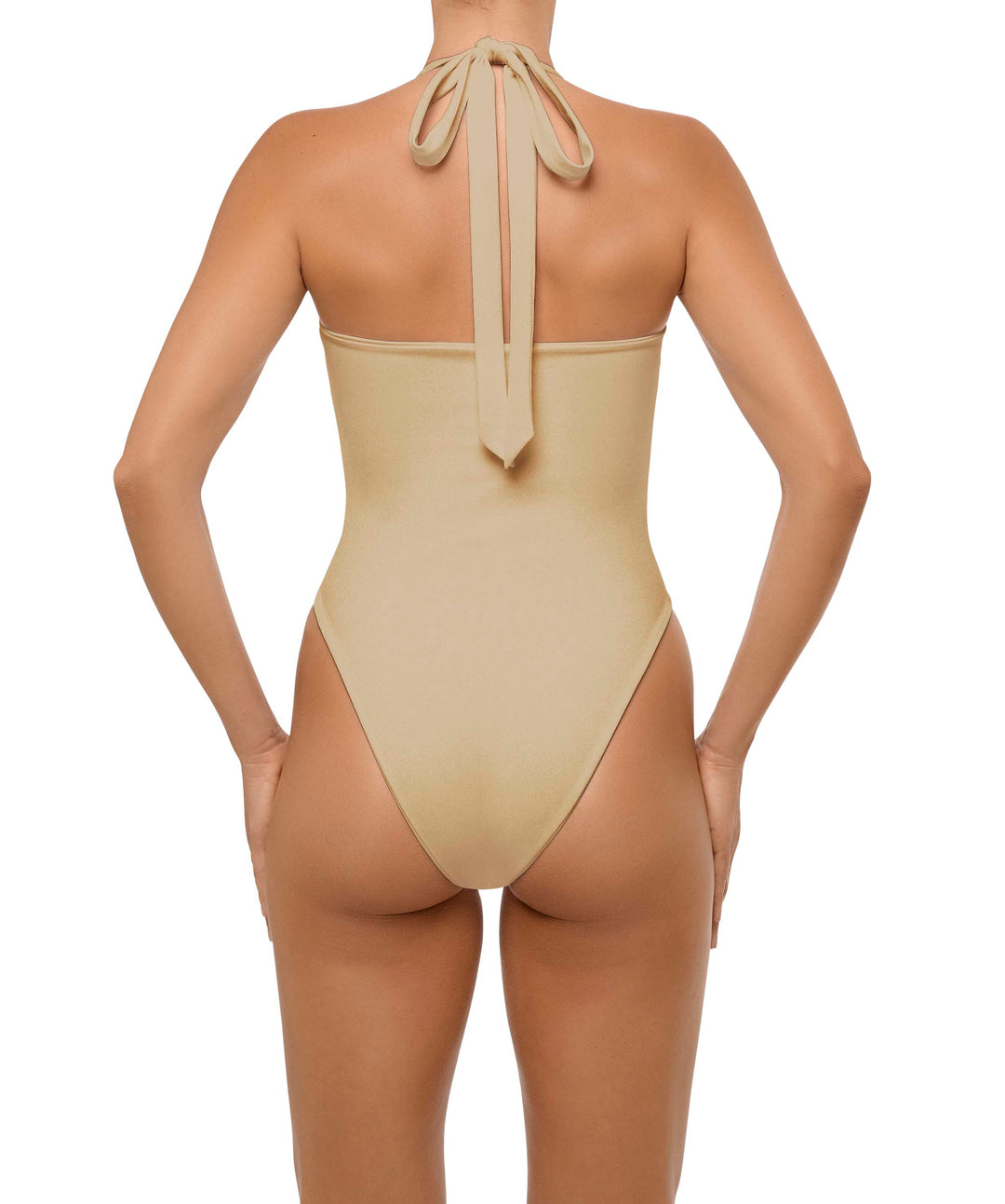 BSWS-S65 High Neck Keyhole One Piece