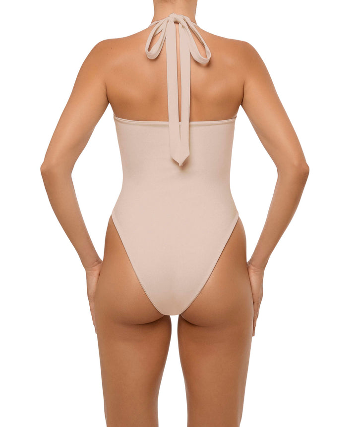 BSWS-S65 High Neck Keyhole One Piece
