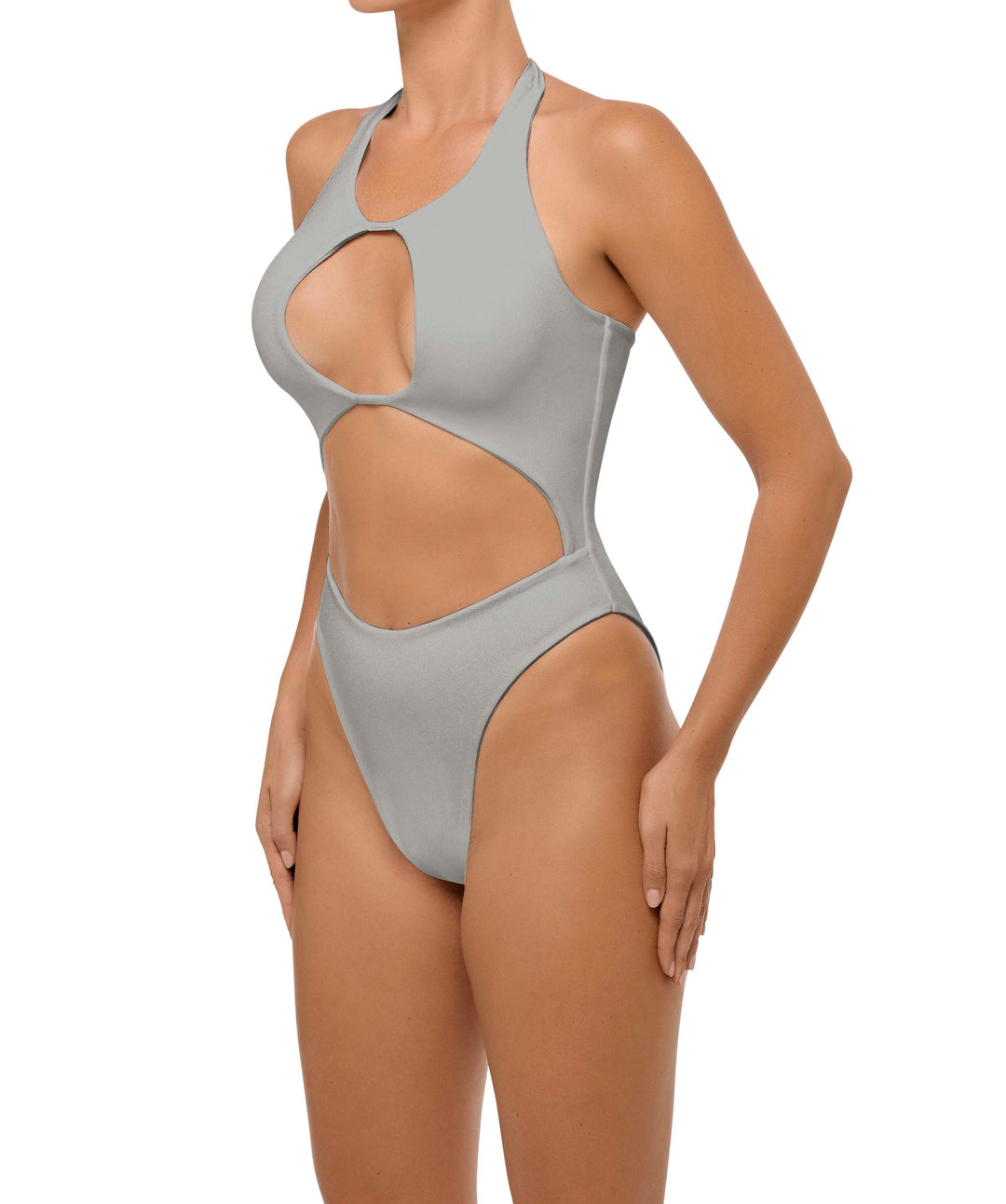 BSWS-S65 High Neck Keyhole One Piece