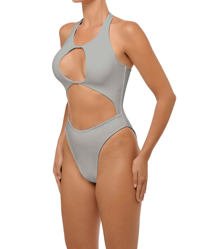 BSWS-S65 High Neck Keyhole One Piece