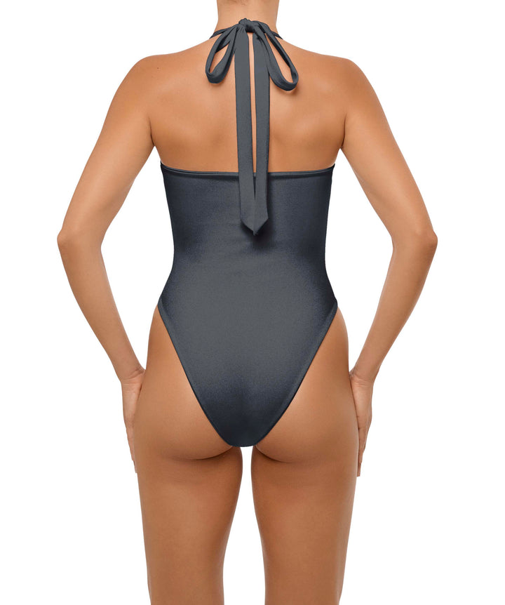 BSWS-S65 High Neck Keyhole One Piece