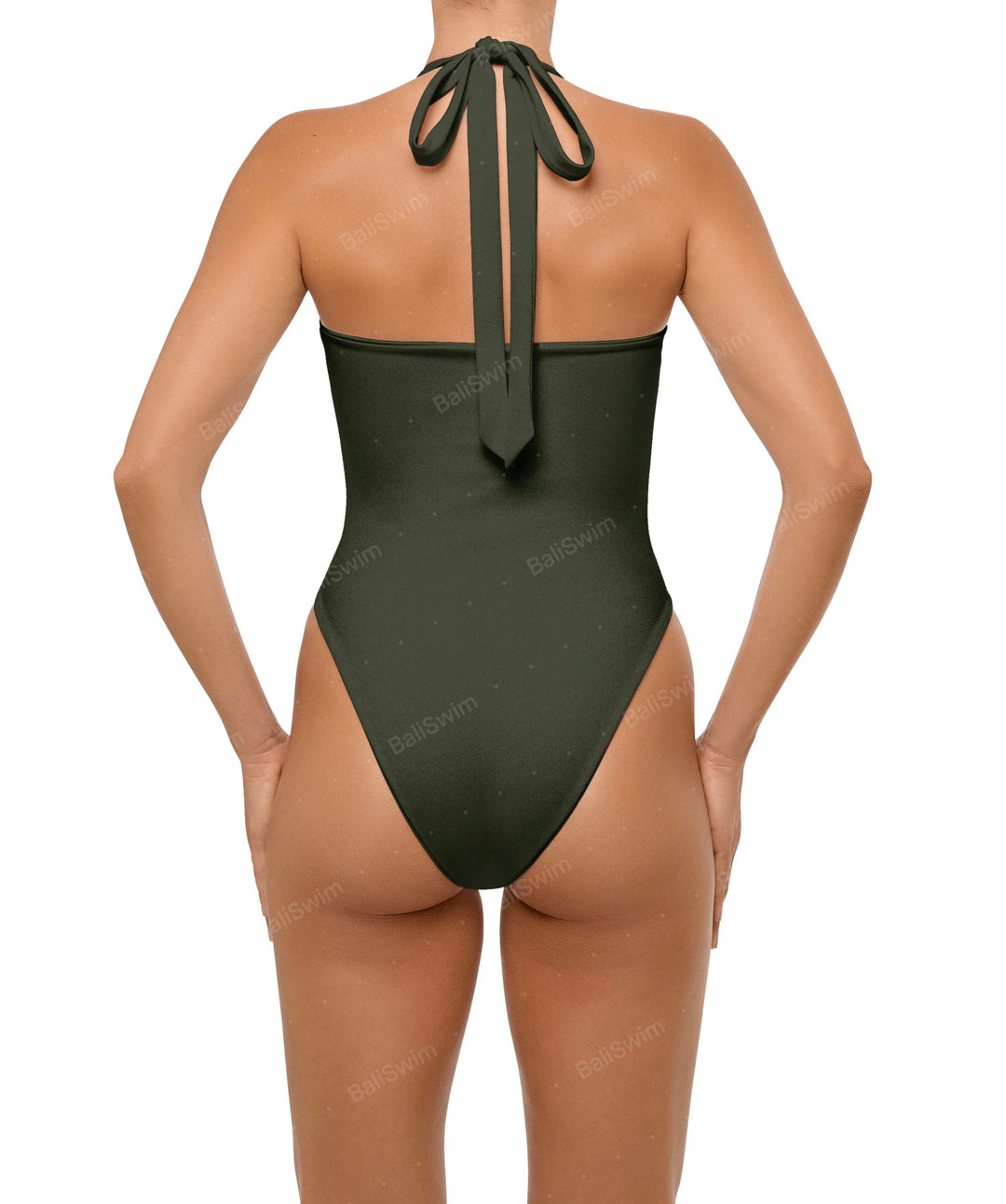 BSWS-S65 High Neck Keyhole One Piece