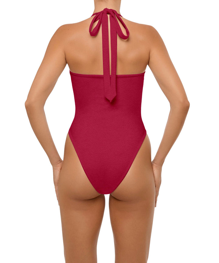 BSWS-S65 High Neck Keyhole One Piece