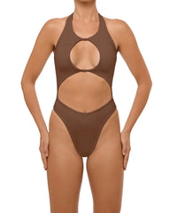BSWS-S65 High Neck Keyhole One Piece