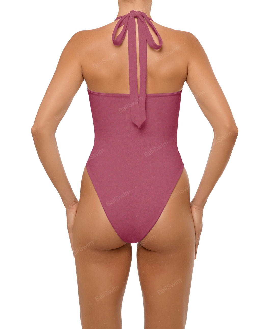 BSWS-S65 High Neck Keyhole One Piece