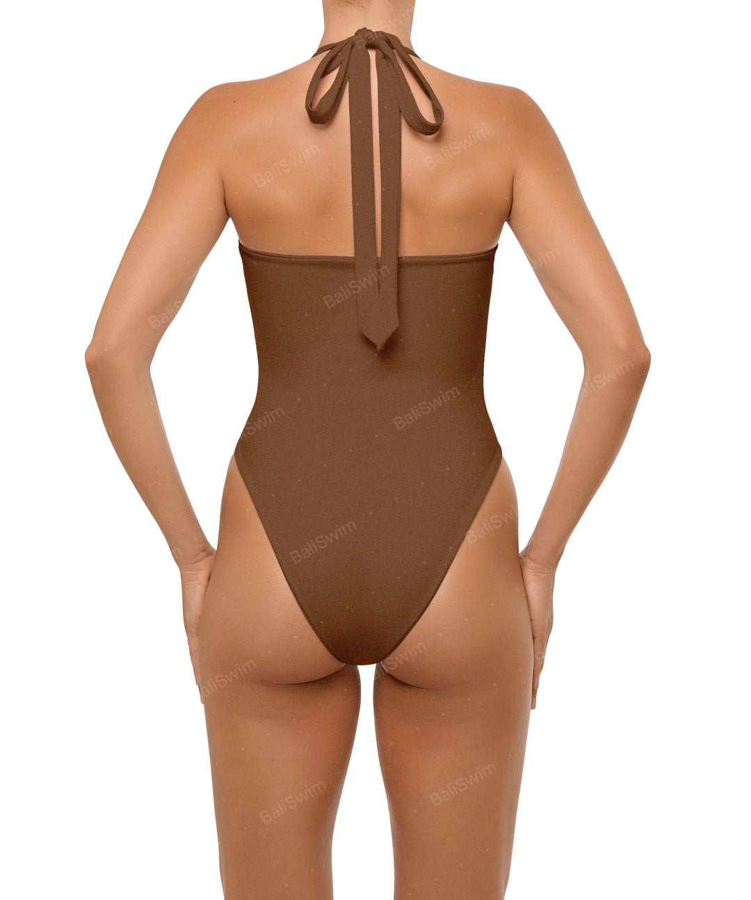 BSWS-S65 High Neck Keyhole One Piece