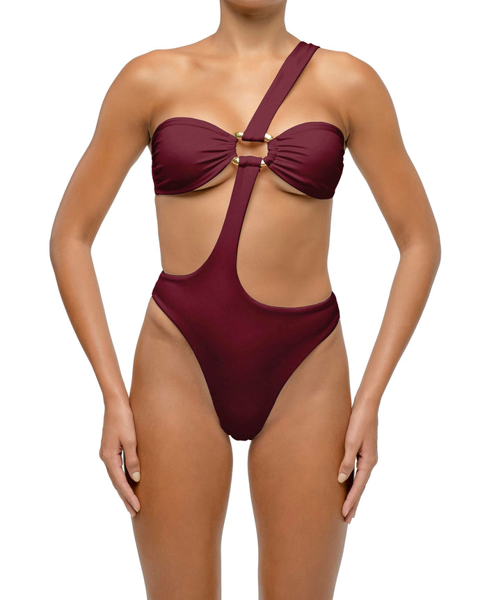 BSWS-S67 Asymmetric Wave Ring One Piece