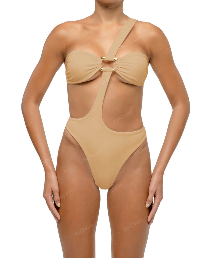 BSWS-S67 Asymmetric Wave Ring One Piece