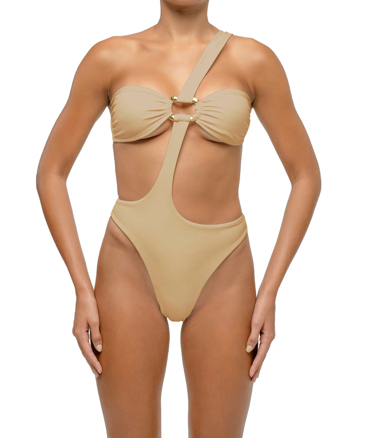 BSWS-S67 Asymmetric Wave Ring One Piece