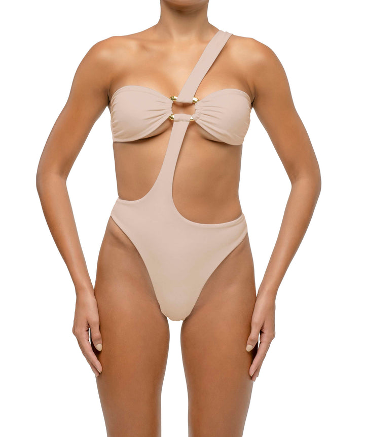 BSWS-S67 Asymmetric Wave Ring One Piece