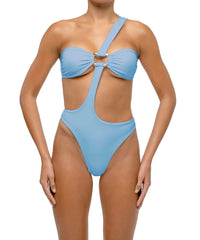BSWS-S67 Asymmetric Wave Ring One Piece