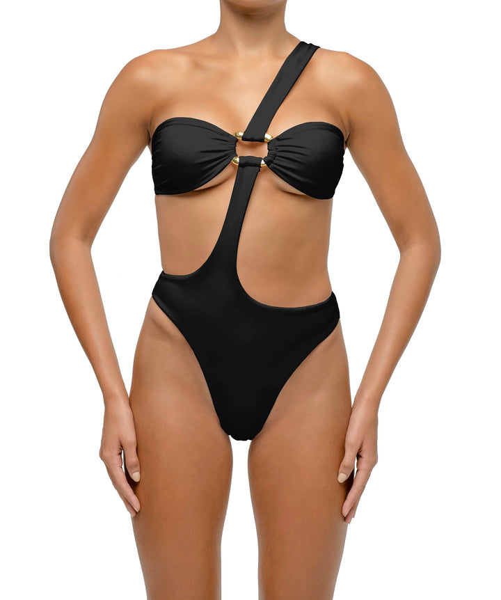 BSWS-S67 Asymmetric Wave Ring One Piece