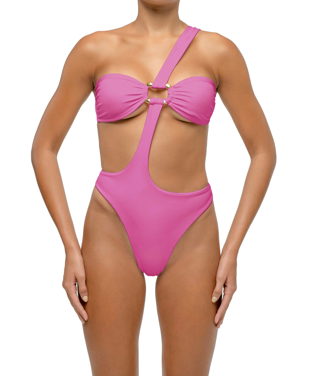 BSWS-S67 Asymmetric Wave Ring One Piece