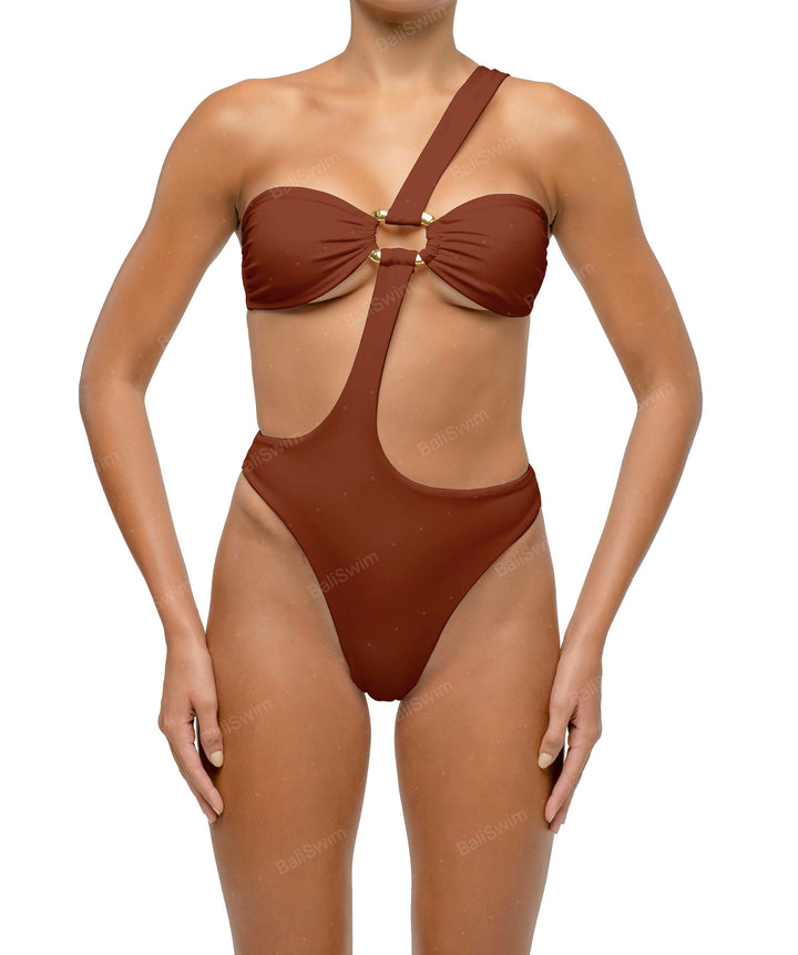 BSWS-S67 Asymmetric Wave Ring One Piece