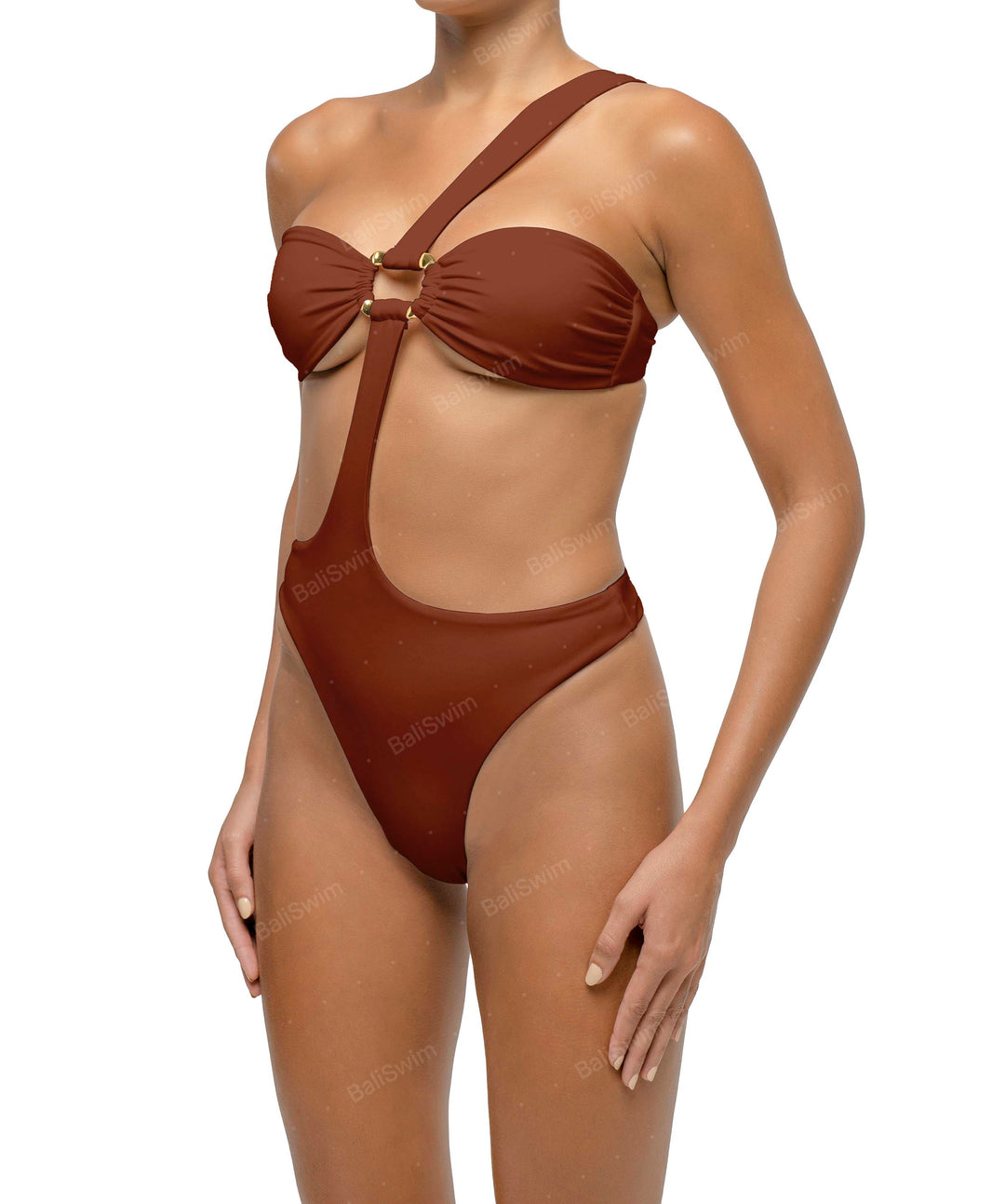 BSWS-S67 Asymmetric Wave Ring One Piece