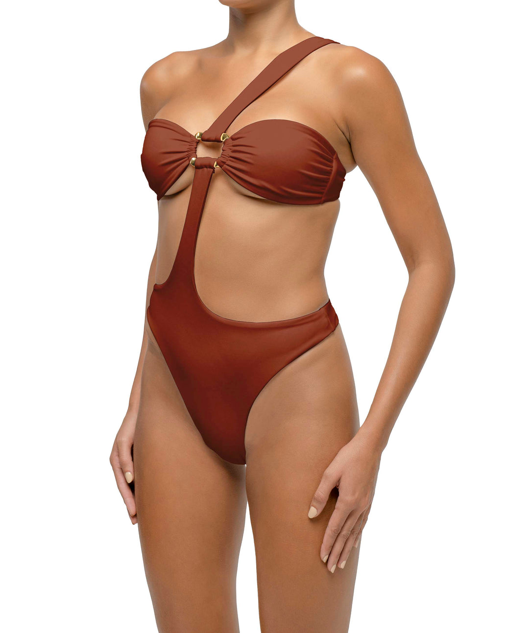 BSWS-S67 Asymmetric Wave Ring One Piece