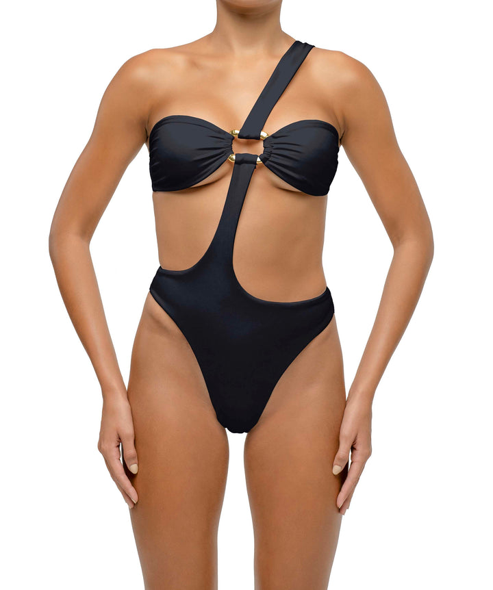 BSWS-S67 Asymmetric Wave Ring One Piece