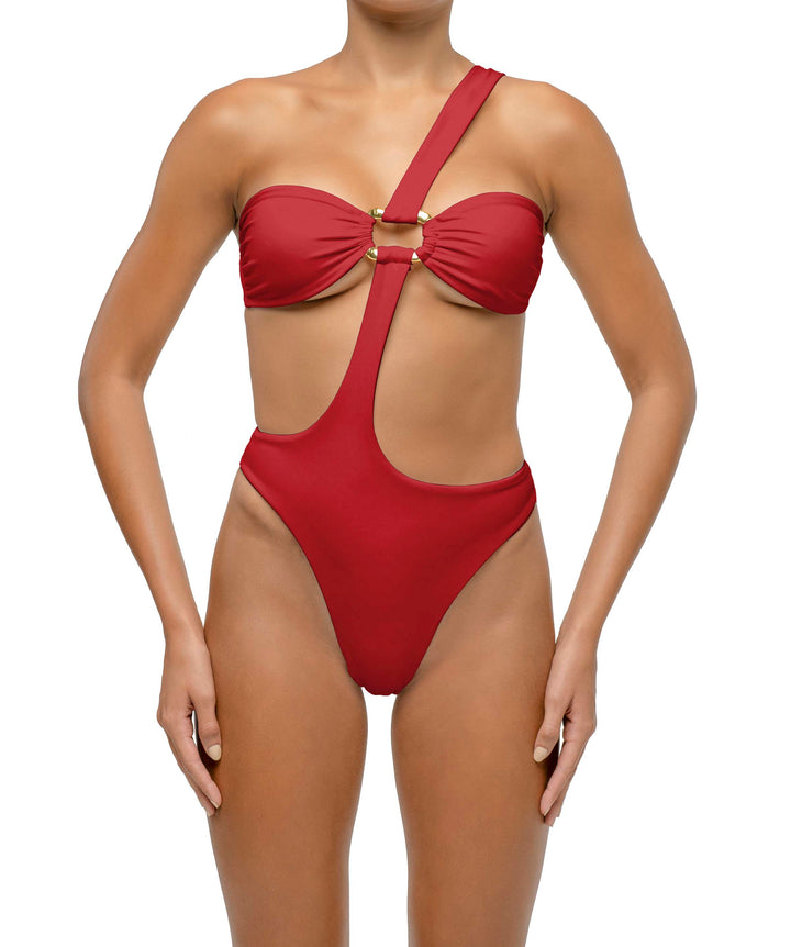 BSWS-S67 Asymmetric Wave Ring One Piece