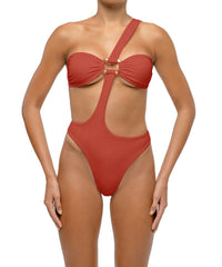BSWS-S67 Asymmetric Wave Ring One Piece