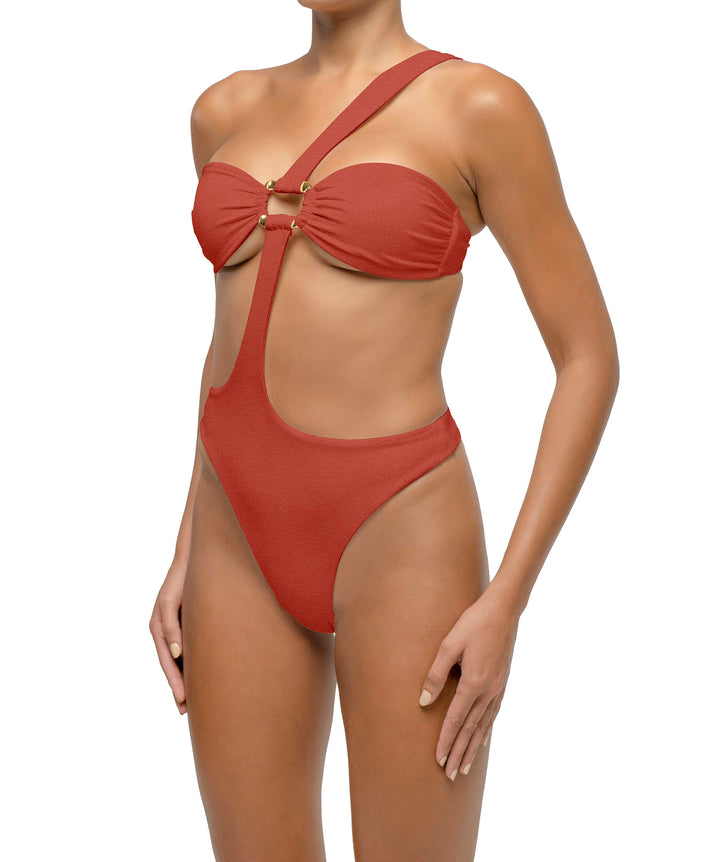 BSWS-S67 Asymmetric Wave Ring One Piece