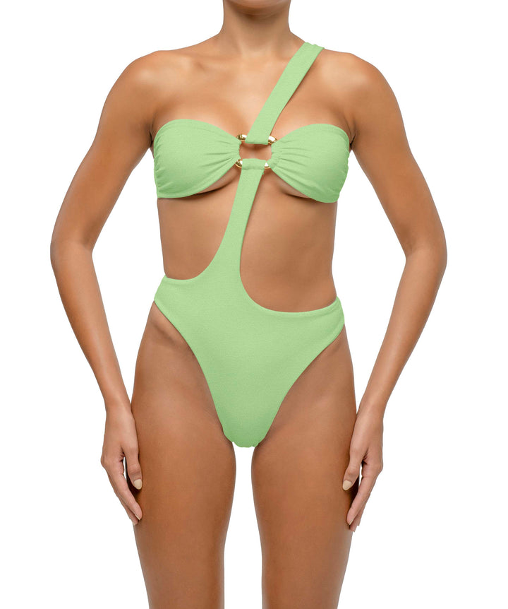 BSWS-S67 Asymmetric Wave Ring One Piece