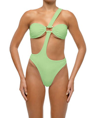 BSWS-S67 Asymmetric Wave Ring One Piece