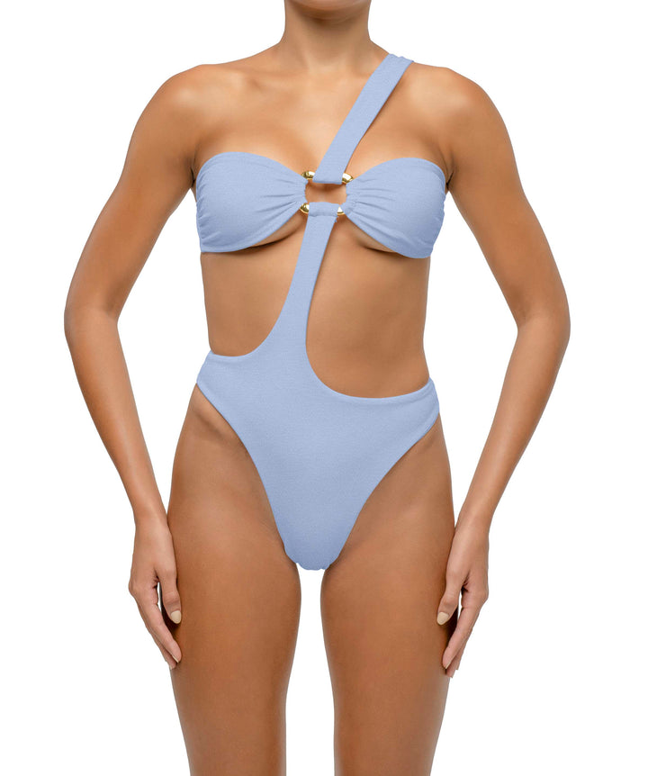 BSWS-S67 Asymmetric Wave Ring One Piece