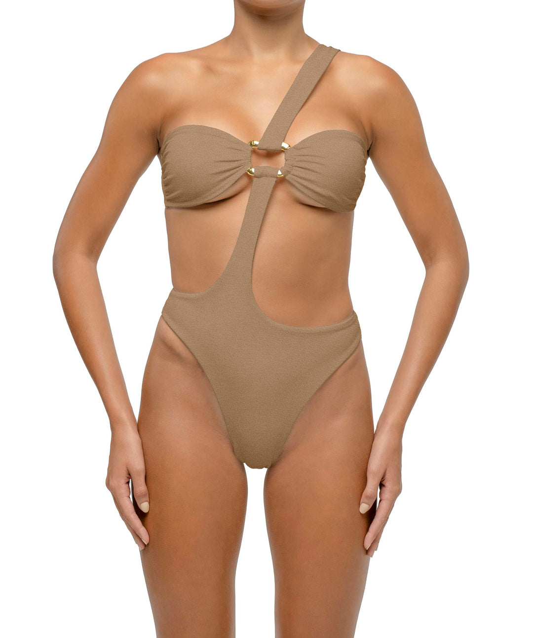 BSWS-S67 Asymmetric Wave Ring One Piece