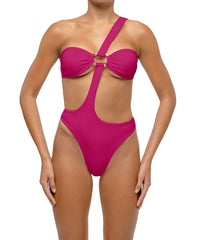 BSWS-S67 Asymmetric Wave Ring One Piece