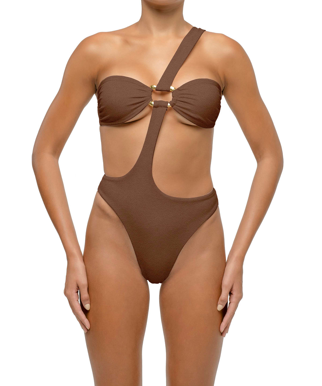 BSWS-S67 Asymmetric Wave Ring One Piece