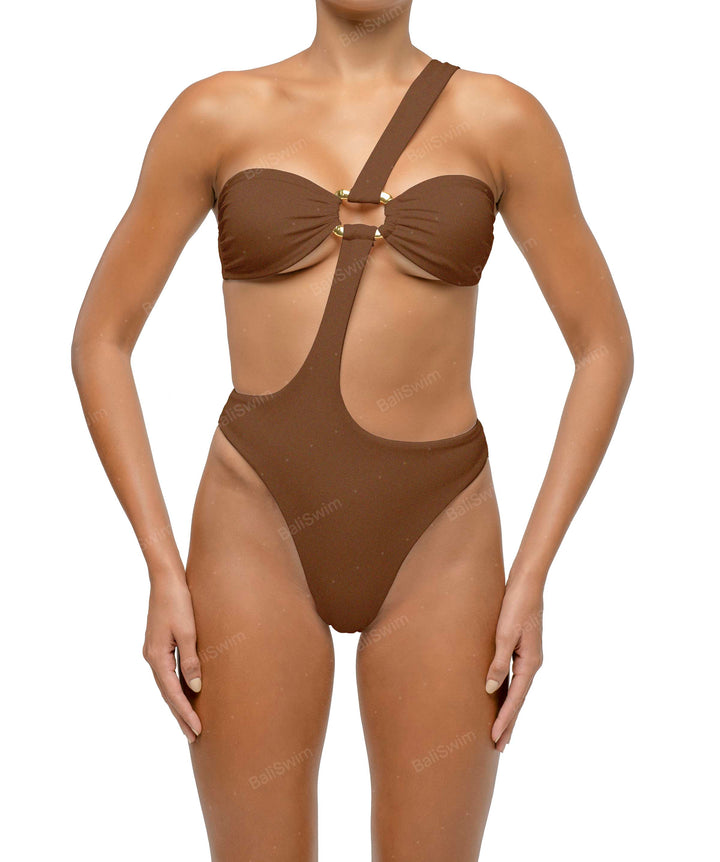 BSWS-S67 Asymetric Wave Ring One Piece