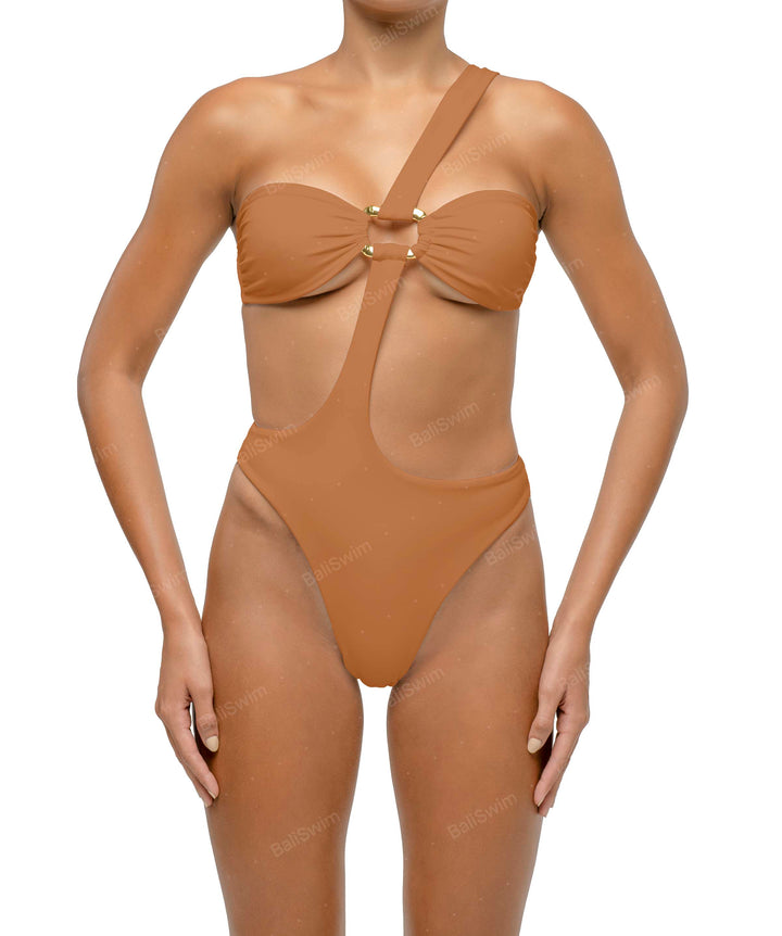 BSWS-S67 Asymetric Wave Ring One Piece