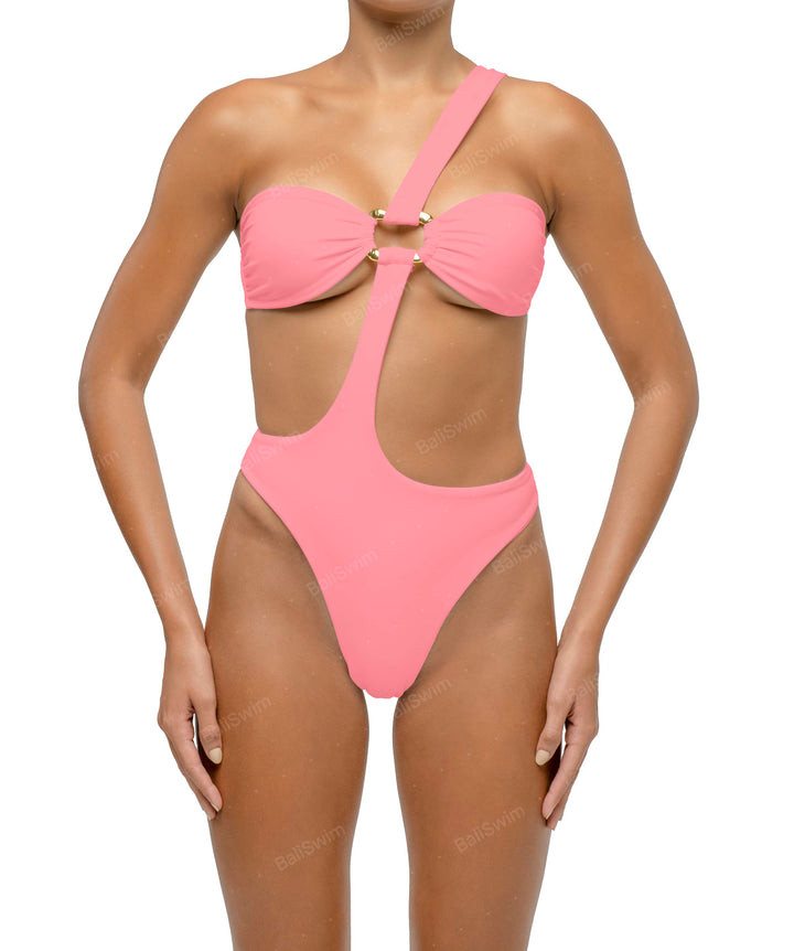 BSWS-S67 Asymetric Wave Ring One Piece