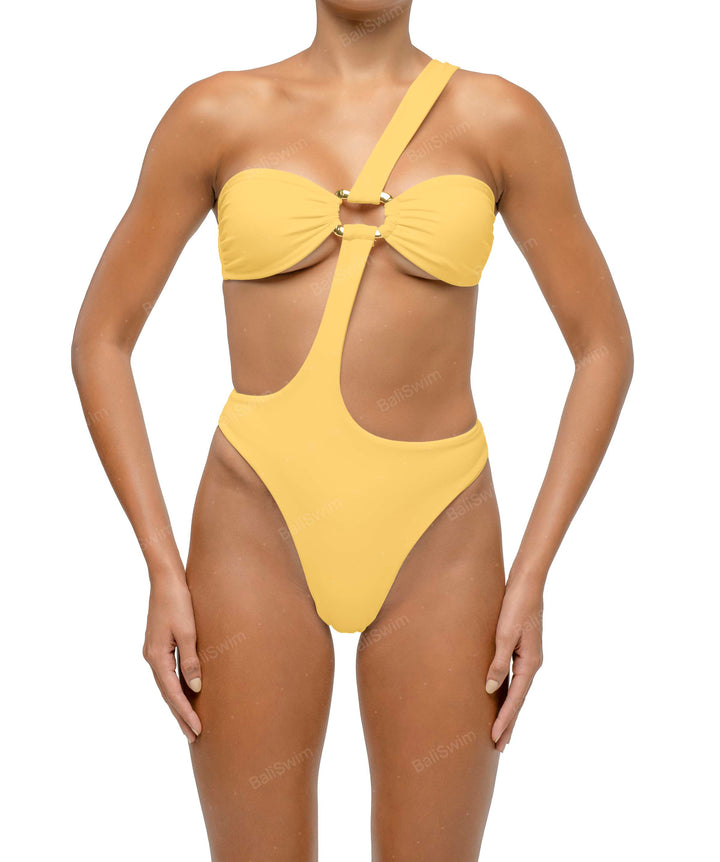 BSWS-S67 Asymetric Wave Ring One Piece