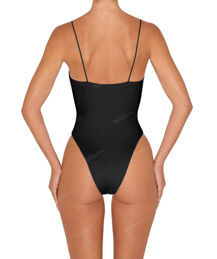 BSWS-S78 Corded Square Neck One Piece