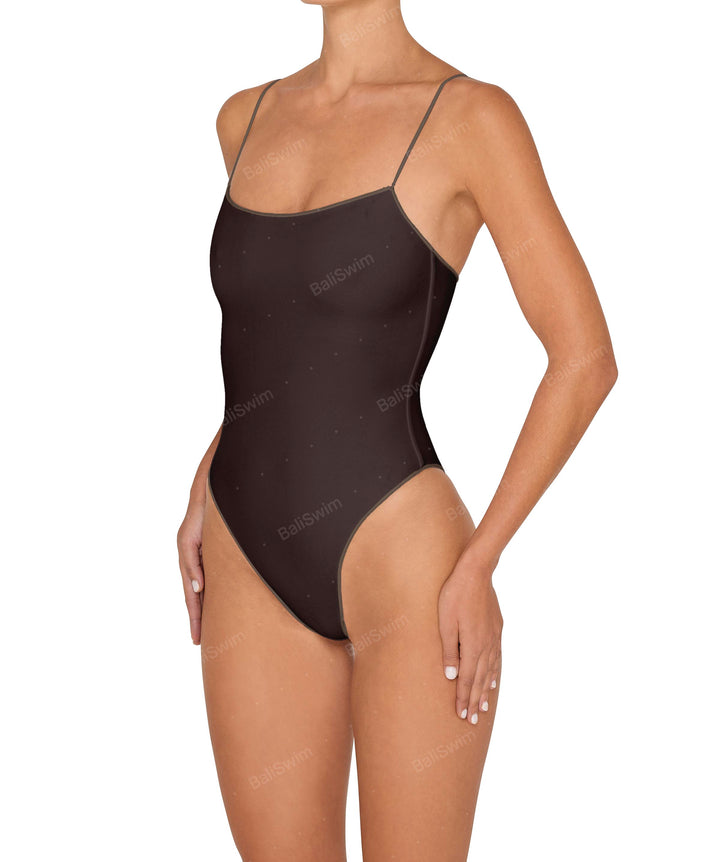 BSWS-S78 Corded Square Neck One Piece