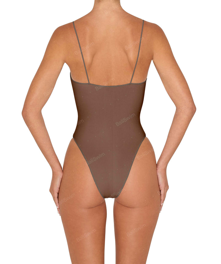 BSWS-S78 Corded Square Neck One Piece