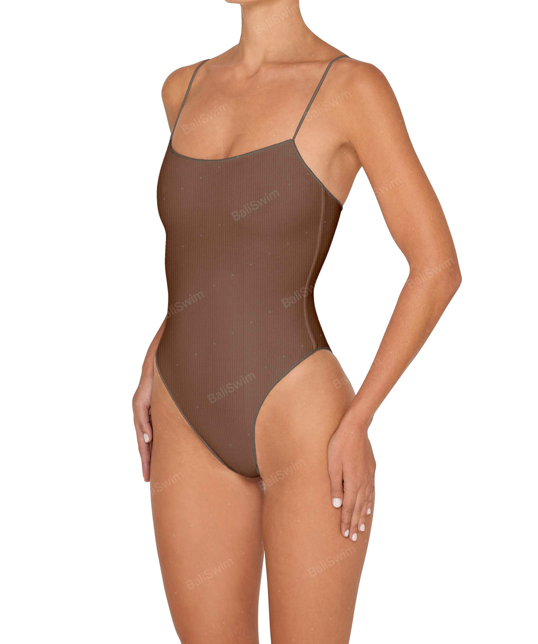 BSWS-S78 Corded Square Neck One Piece