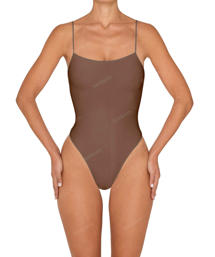 BSWS-S78 Corded Square Neck One Piece