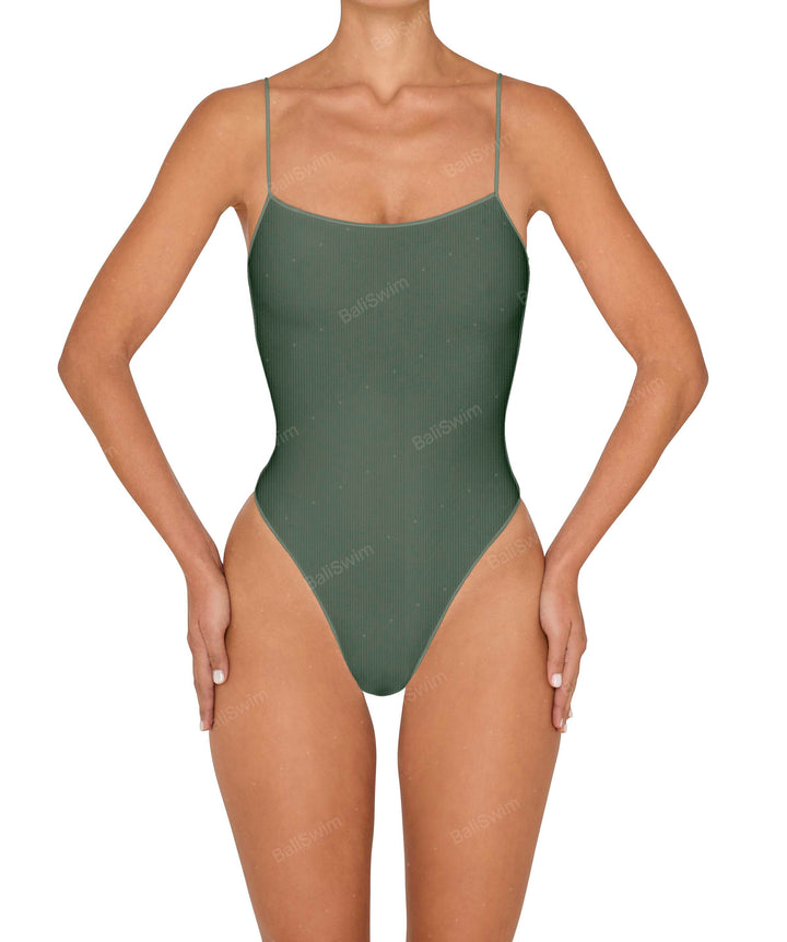 BSWS-S78 Corded Square Neck One Piece