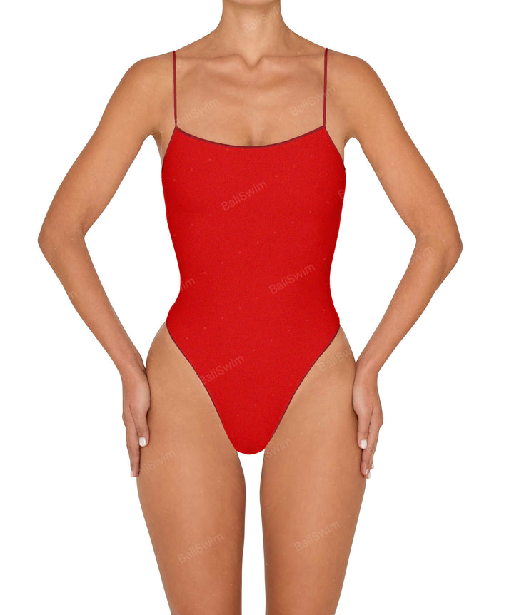 BSWS-S78 Corded Square Neck One Piece