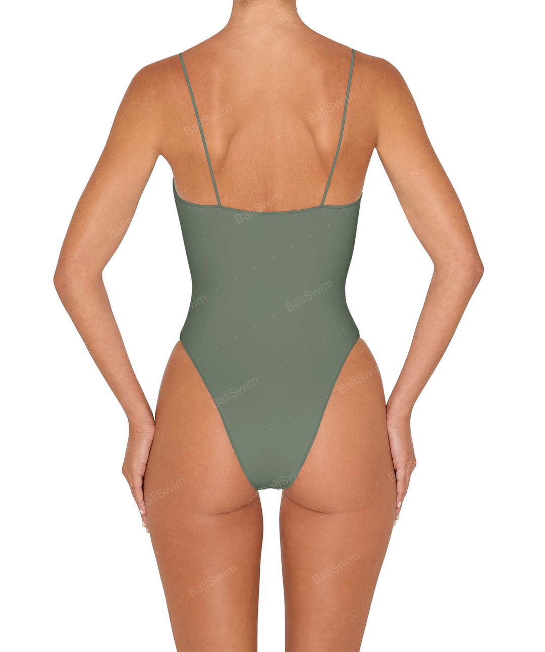 BSWS-S78 Corded Square Neck One Piece