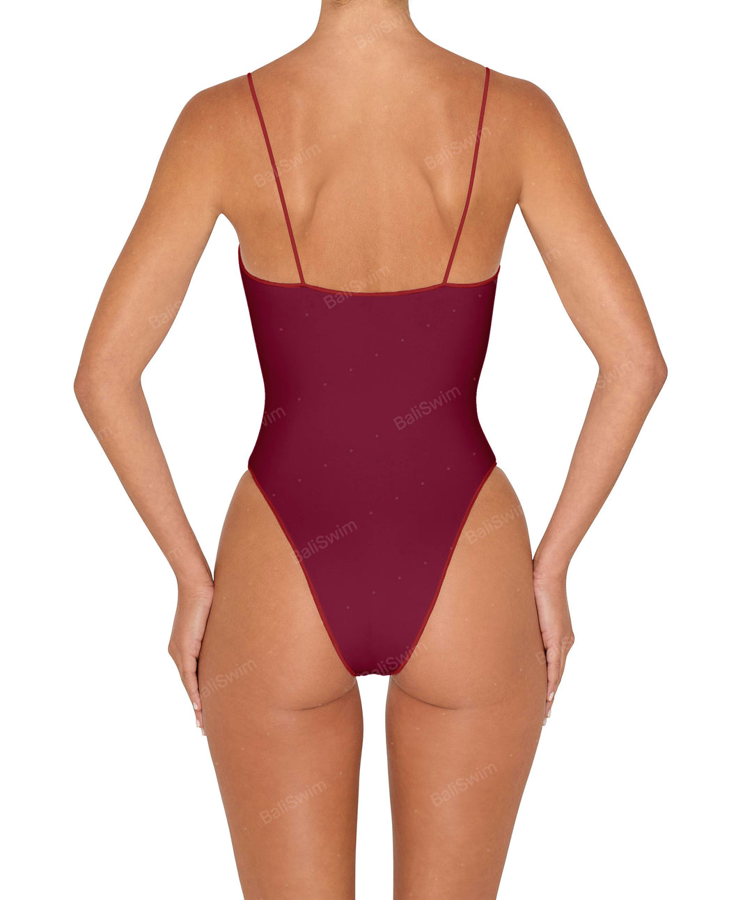 BSWS-S78 Corded Square Neck One Piece