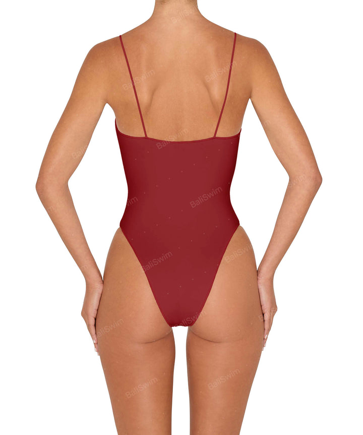 BSWS-S78 Corded Square Neck One Piece