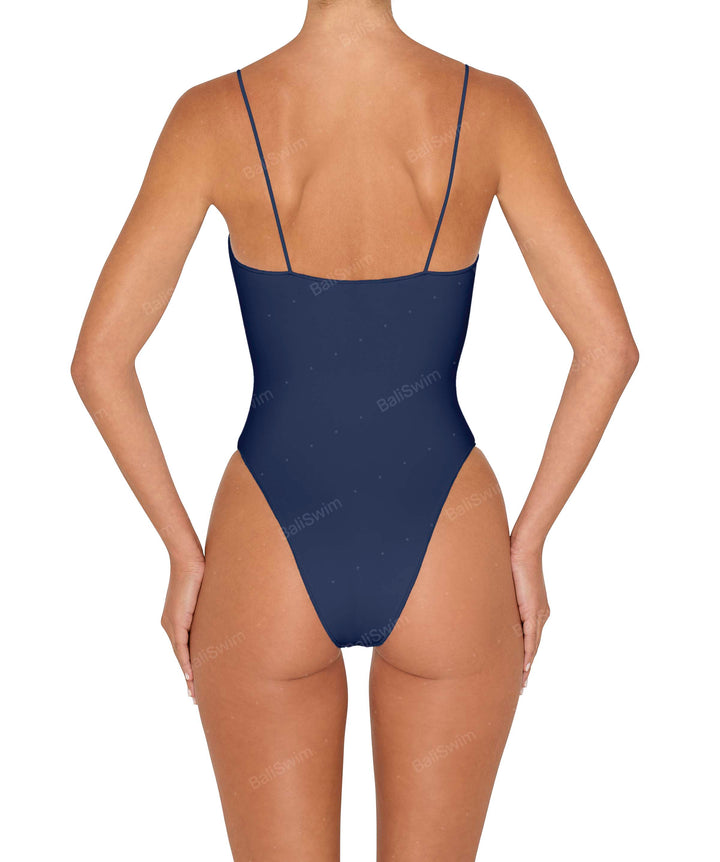 BSWS-S78 Corded Square Neck One Piece