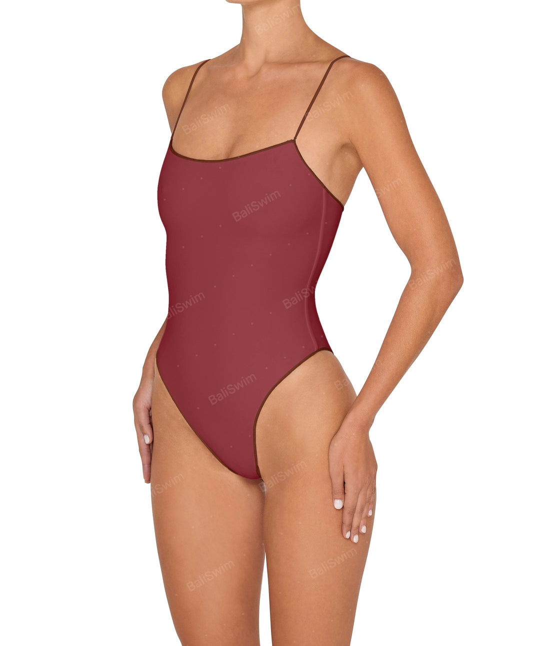 BSWS-S78 Corded Square Neck One Piece